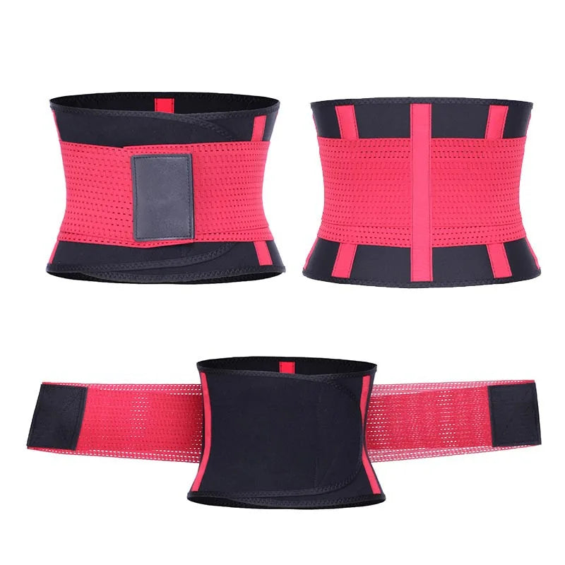 Corset amincissant rouge femme