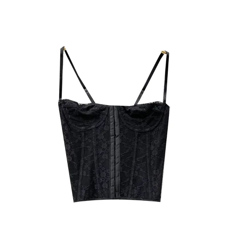 Corset top pastel