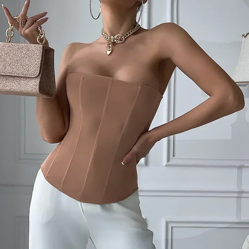 Corset blanc