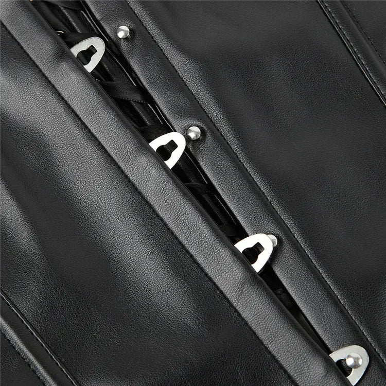 Corset simili cuir