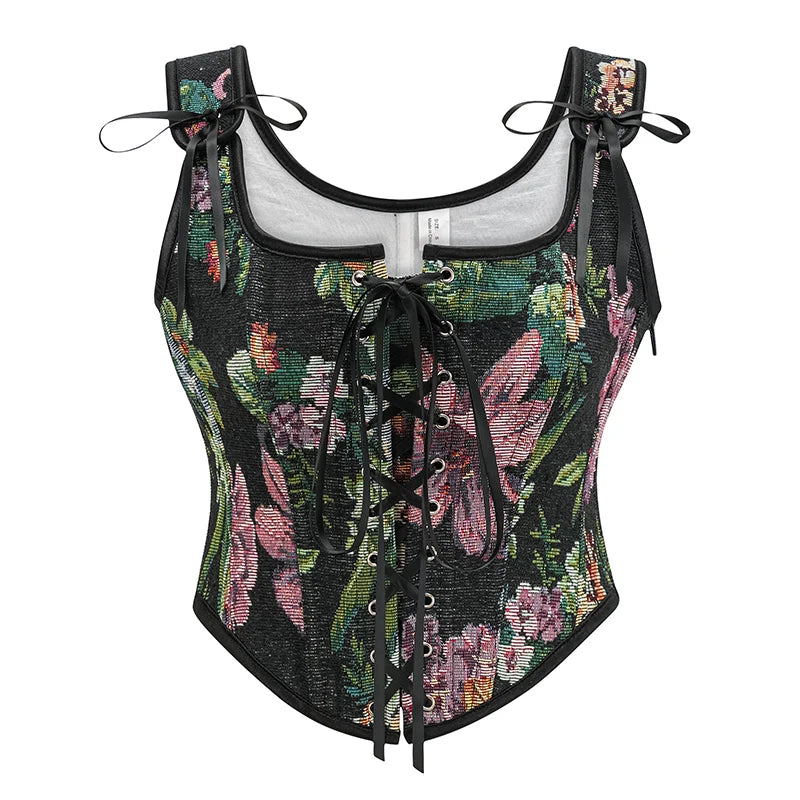 Corset bordeaux