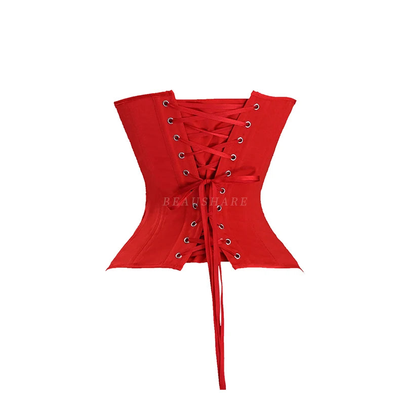 Corset 16ème rouge dos