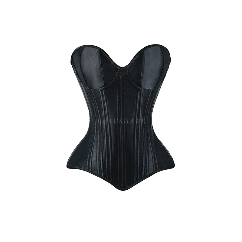 Corset 16ème siècle noir