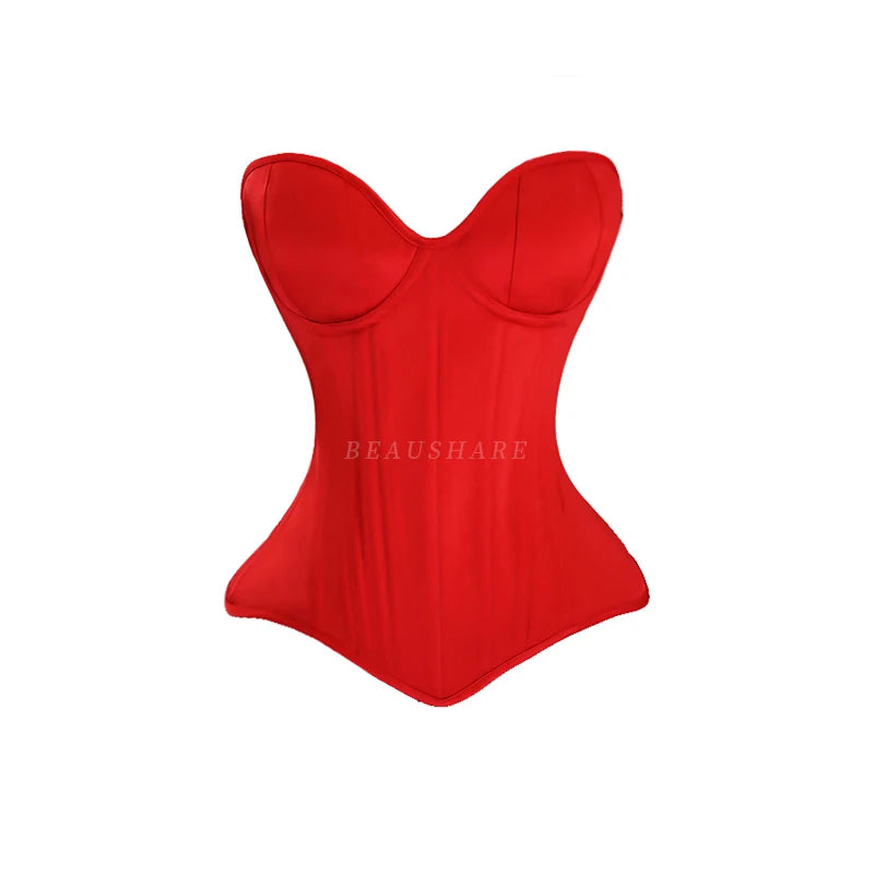 Corset 16ème siècle rouge