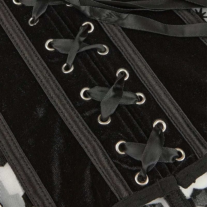 Corset Batman lacets