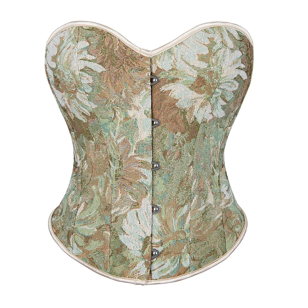 Corset Indien vert