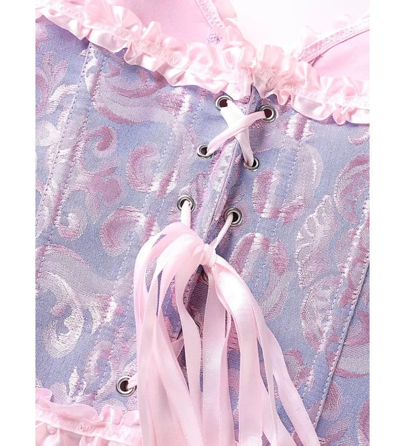 Corset Raiponce lacets