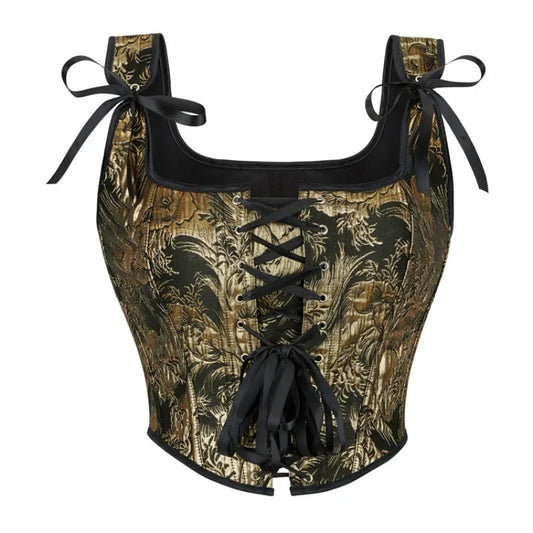 Corset Renaissance noir
