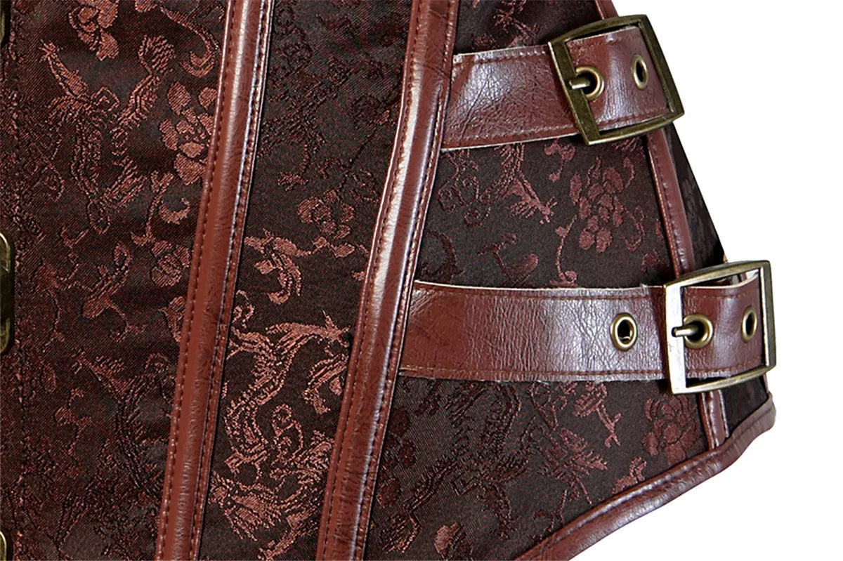Corset Western détails boucles