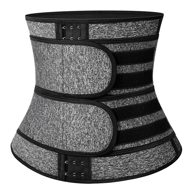 Corset adhésif gris avec agrafes