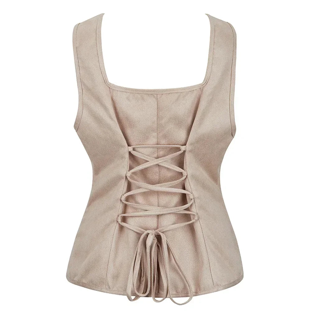 Corset antique dos