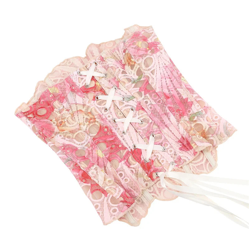 Corset artisanal détails