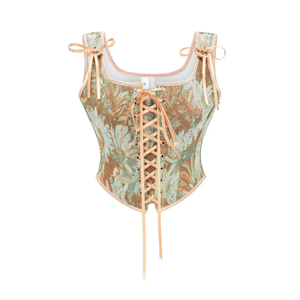Corset authentique beige