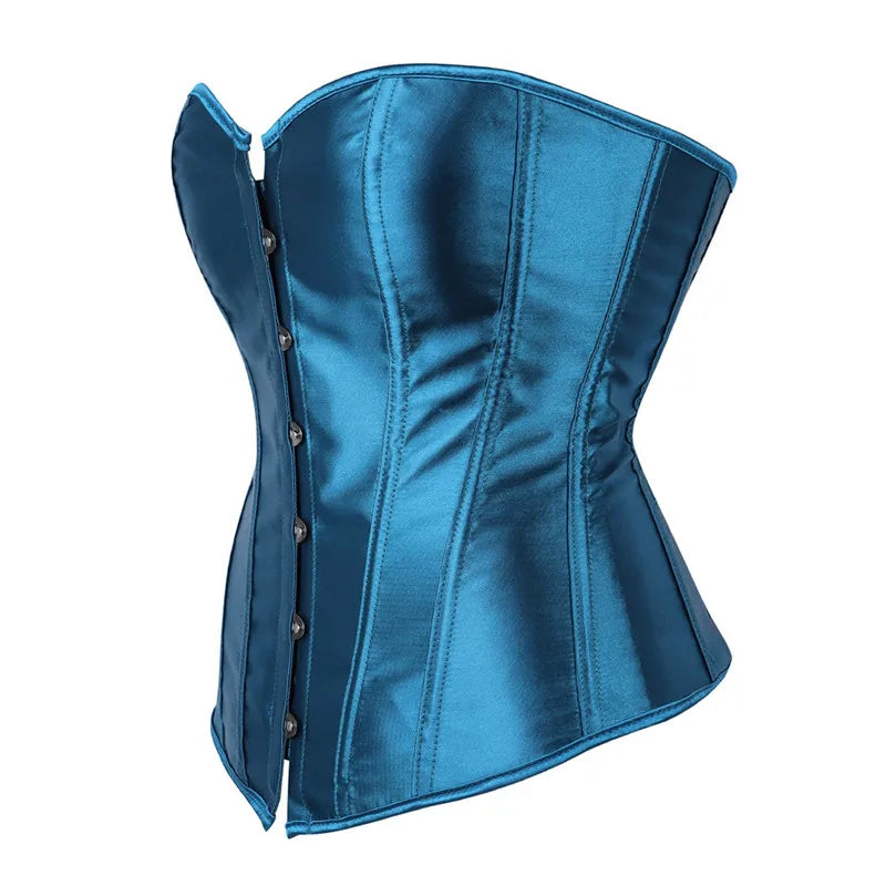 Corset azul profil