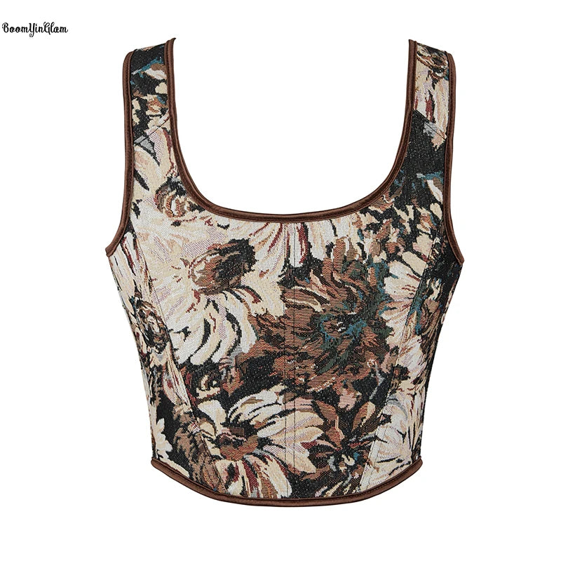 Corset baroque dos