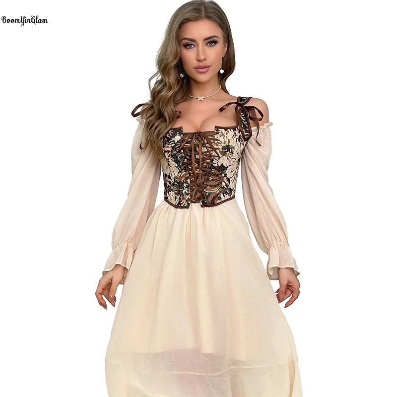 Corset baroque sur mannequin