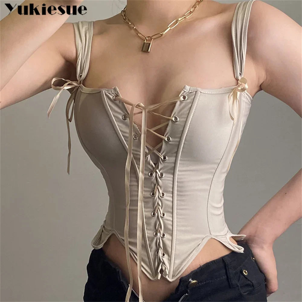 Corset beige