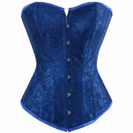 Corset bleu nuit - Vignette | Les corsets d&#39;Emily