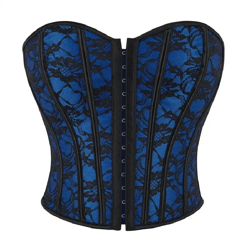 Corset bleu roi