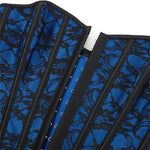 Corset bleu roi - Vignette | Les corsets d&#39;Emily