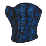Corset bleu roi - Vignette | Les corsets d&#39;Emily