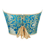 Corset bleu turquoise - Vignette | Les corsets d&#39;Emily