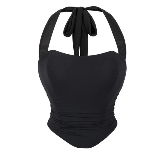Corset bretelles noir