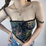 Corset broderie - Vignette | Les corsets d&#39;Emily