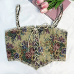 Corset broderie - Vignette | Les corsets d&#39;Emily