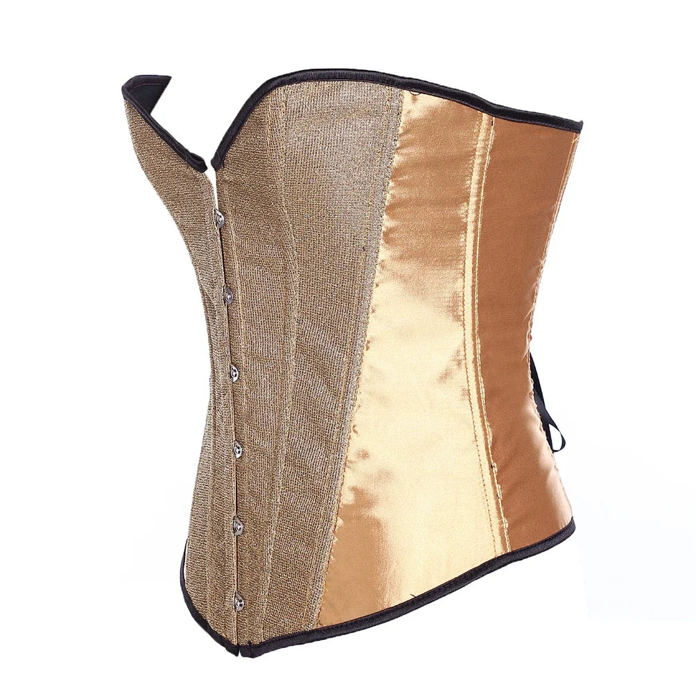 Corset champagne profil