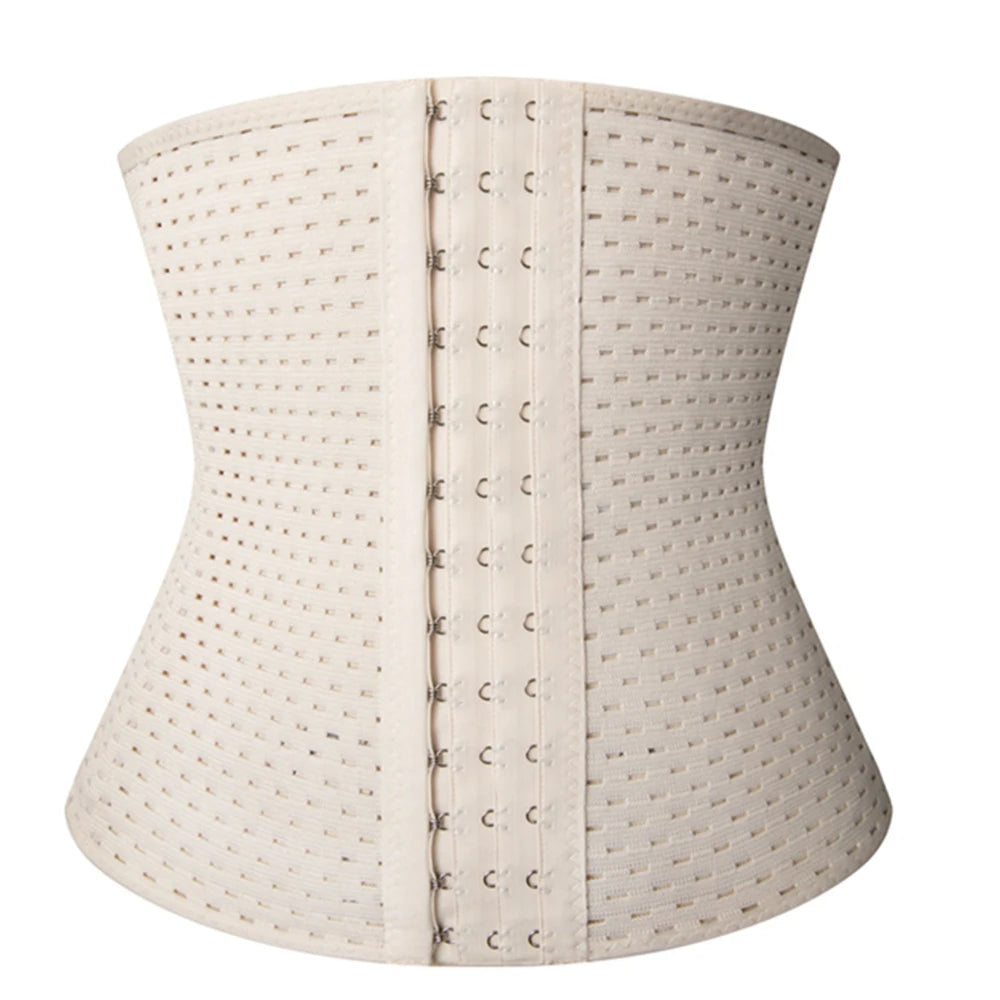 Corset compression blanc