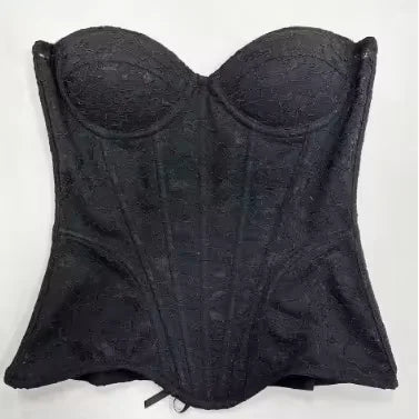 Corset conique noir