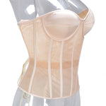Corset vert émeraude - Vignette | Les corsets d&#39;Emily