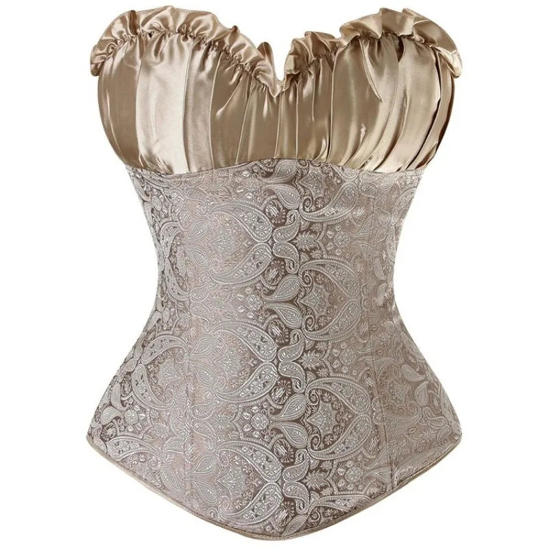 Corset doré
