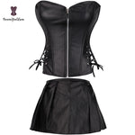 Corset faux cuir - Vignette | Les corsets d&#39;Emily