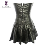 Corset faux cuir - Vignette | Les corsets d&#39;Emily