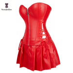Corset faux cuir - Vignette | Les corsets d&#39;Emily