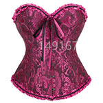 Corset fuchsia - Vignette | Les corsets d&#39;Emily