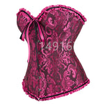 Corset fuchsia - Vignette | Les corsets d&#39;Emily