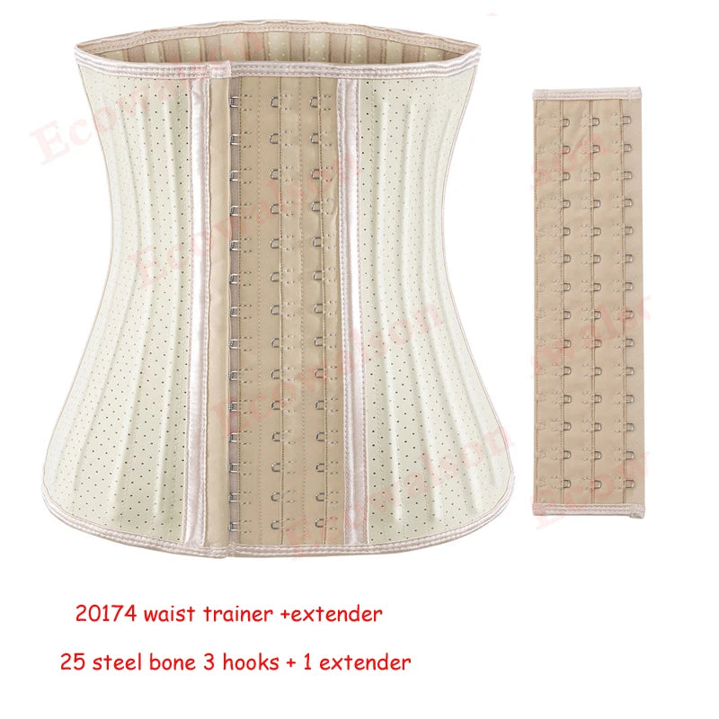 Corset gainant beige avec extensions