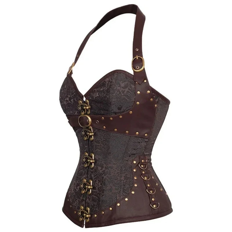 Corset guerrière profil