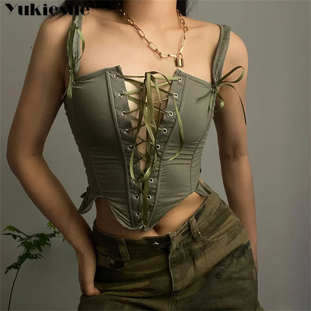 Corset kaki