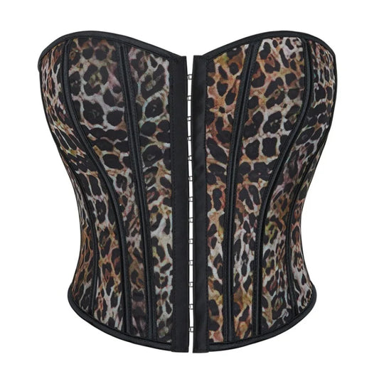 Corset léopard