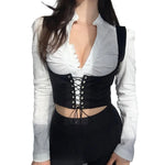 Corset lacets devant - Vignette | Les corsets d&#39;Emily