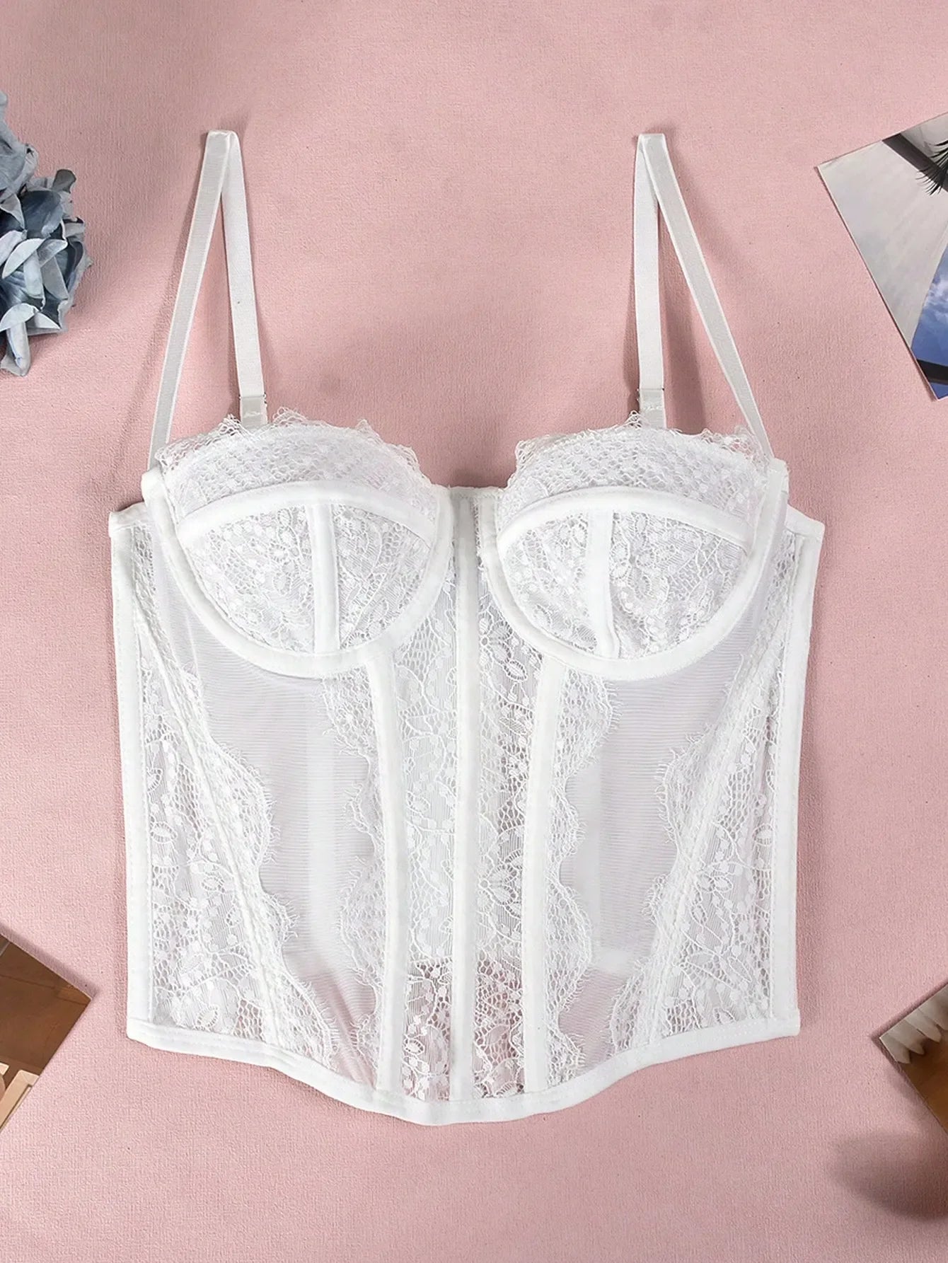 Corset livraison rapide blanc
