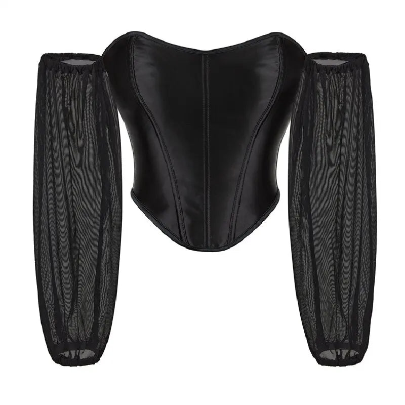 Corset manches longues
