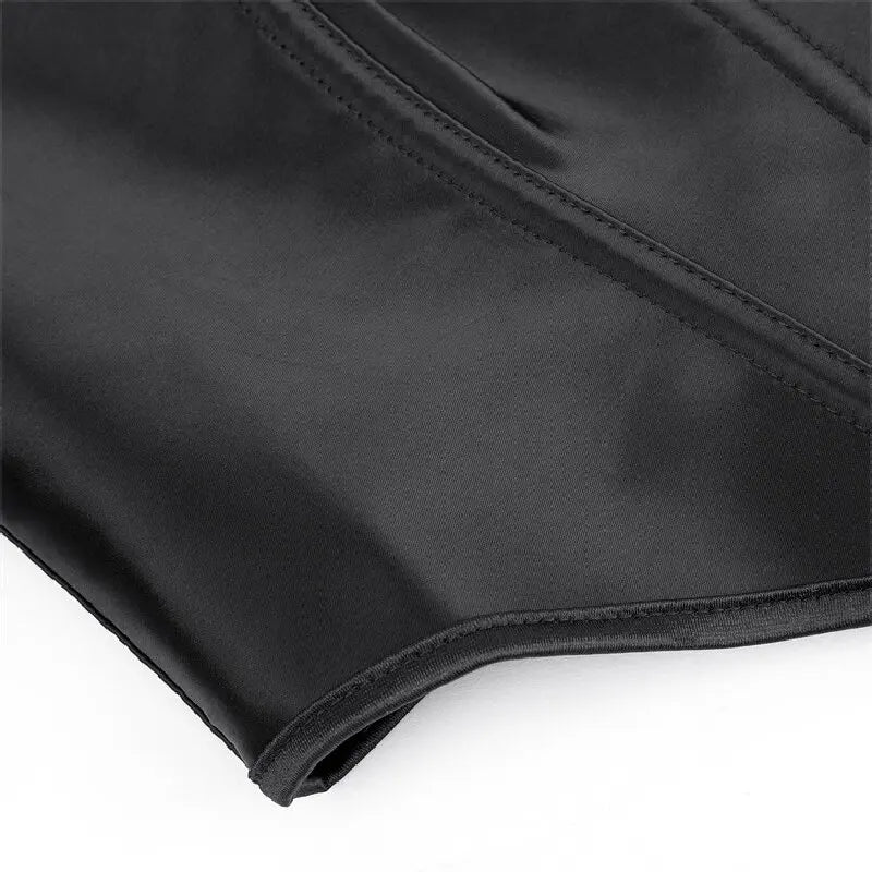 Corset manches longues finitions