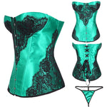 Corset menthol - Vignette | Les corsets d&#39;Emily