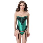 Corset menthol - Vignette | Les corsets d&#39;Emily