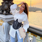 Corset lacets devant - Vignette | Les corsets d&#39;Emily